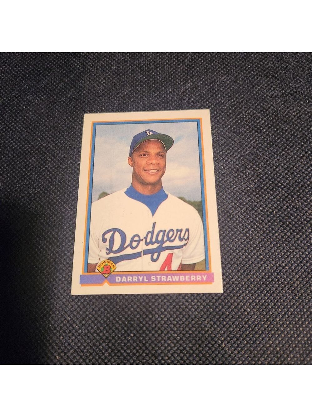 1991 Bowman Baseball  #609 - Darryl Strawberry - Los Angeles Dodgers  91-079